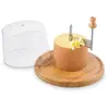 Table&cook MARKINDUS Rabot fromage + cloche tête de moine - 22.5x22.5x15.5 cm
