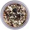 Grandes paillettes dorées visage, corps et ongles                                - Nailmatic