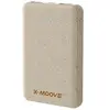 Batterie externe XMOOVE avec coque en fibre de blé - 5000mAh Xmoove