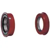 Boitier de pedalier cyclingceramic bb right pressfit 46 30 rouge