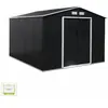 SWEEEK Abri de jardin métal 8,95m² avec kit d'ancrage Flandre