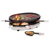 LITTLE BALANCE Cheese & Grill Party - Raclette/grill/crêpière - 900 Watt - blanc