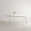 TIPTOE - Table rectangulaire New Modern - Blanc - Acier thermolaqué