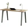 TIPTOE - Table rectangulaire New Modern - Gris - Sapin massif plaqué c...