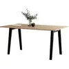 Table à manger rectangulaire New Modern TIPTOE  Bois / Métal