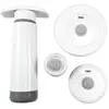 Pika - Kit de conservation sous vide : Pompe sous vide + 2 couvercles universels + 1 bouchon