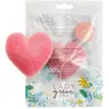 Lady Green - Eponge Konjac Visage - Rose Démaquillant yeux 1 pieces female