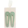 Bachca - Barrettes Vert D'eau 2 Barrettes À Cheveux