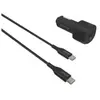 GREEN_E Greene Chargeur Voiture PD18W + Cable TYPEC to TYPEC 1,3M Tresse Noir