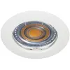 LAMPESECOENERGIE LOT DE 10 SPOT ENCASTRABLE FIXE LED BLANC AVEC AMPOULE GU10 7W 38° BLANC CHAUD