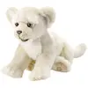 Anima Lionceau blanc couché 32cm