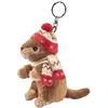 Anima Peluche Marmotte porte cle 10cm