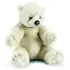 Anima Ours Polaire Assis 35cm