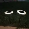 LUMISKY Lot de 2 balises solaires à piquer LED blanc chaud UFO H35cm