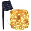 LUMISKY Guirlande lumineuse solaire 400 micro SKINNY Cuivre Cuivre 41,9M TU