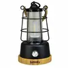 LUMISKY Lanterne sans fil anse en corde LED blanc chaud/dimmable WILDY H23cm