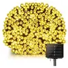LUMISKY Guirlande lumineuse solaire 8 modes YOGY Jaune Plastique 33.90M TU