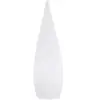 LUMISKY Lampadaire extérieur sans fil CLASSY Blanc Polypropylène H120CM TU