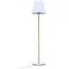 Lumisky - Lampadaire solaire standy wood solar Bois clair Métal H150cm