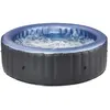 Red Deco Spa gonflable rond 6 places BERGEN Gris PVC armé Ø204cm