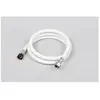 ADDAX HOME GAZ   Flexible GPL Butane/Propane   Blanc   2 Mètres   Sans Date Limite
