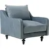 Fauteuil velours Orso  