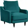 Fauteuil velours Olie 