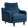 Fauteuil velours Olie 