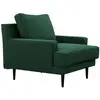Fauteuil tissu velours Oscar CAMIF EDITION 