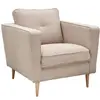 Fauteuil tissu Ondine CAMIF 
