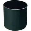 CAMIF Pouf rond tissu velours Léo 