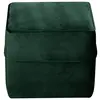 Pouf carré velours Oscar CAMIF EDITION 