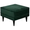 Repose-pieds velours Oscar CAMIF EDITION 