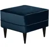 Repose-pieds velours Oscar CAMIF EDITION 