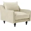 Fauteuil velours Orso  