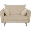Fauteuil XXL velours côtelé Orion CAMIF 