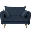 Fauteuil XXL velours côtelé Orion CAMIF 