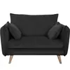 Fauteuil XXL velours côtelé Orion CAMIF 