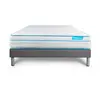Ensemble sommier matelas 140x200 Bodyzone+ Ressorts ensachés et mémoir...