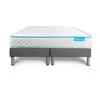 Ensemble BODYONE 160x200 gris 160 x 200 cm