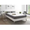 Actisom Matelas ACTILATEX 2 faces à mémoire de forme LATEX 3 zones de confort