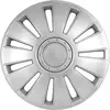 Boîte de 4 enjoliveurs SILVERSTONE Silver ABS 16'' Polaire RA16-ASYB