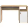 Temahome Bureau Oxford Chêne Naturel Et Blanc 115 X 75.5 - Temahome