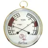 Inovalley Thermomètre hygromètre de cave D: 96mm - blanc