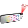 Inovalley Réveil-projecteur miroir multicolore