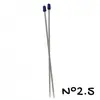 Non communiqué Aiguilles à Tricoter de 40cm en aluminium n°2 a n°6 - Distrifil(...) -