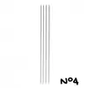 Non communiqué Aiguilles à tricoter double pointe alu. 20cm n°2 à 5-Distrifil(...) -