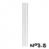 Non communiqué Aiguilles à tricoter double pointe alu. 20cm n°2 à 5-Distrifil(...) -