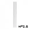 Non communiqué Aiguilles à tricoter double pointe alu. 20cm n°2 à 5-Distrifil(...) -