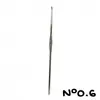 Non communiqué Crochet en aluminum - 12cm - n°0.60 a n°2 - Distrifil(...) -